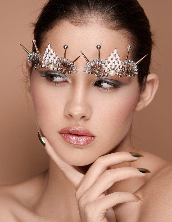 Bronze Decadence for Scorpio Jin Magazine - Beauty Photography by John Sansom