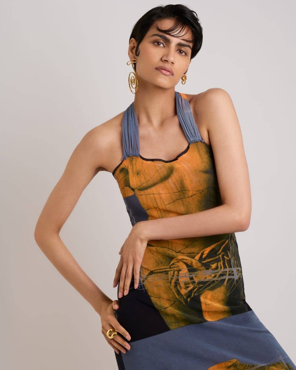 Jean Paul Gaultier by London Fashion Photographer John Sansom for GRAZIA Magazine