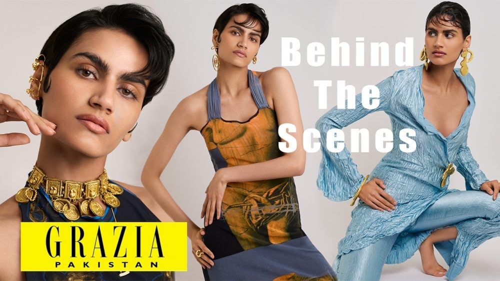 Grazia Pakistan - Behind the Scenes fashion photoshoot