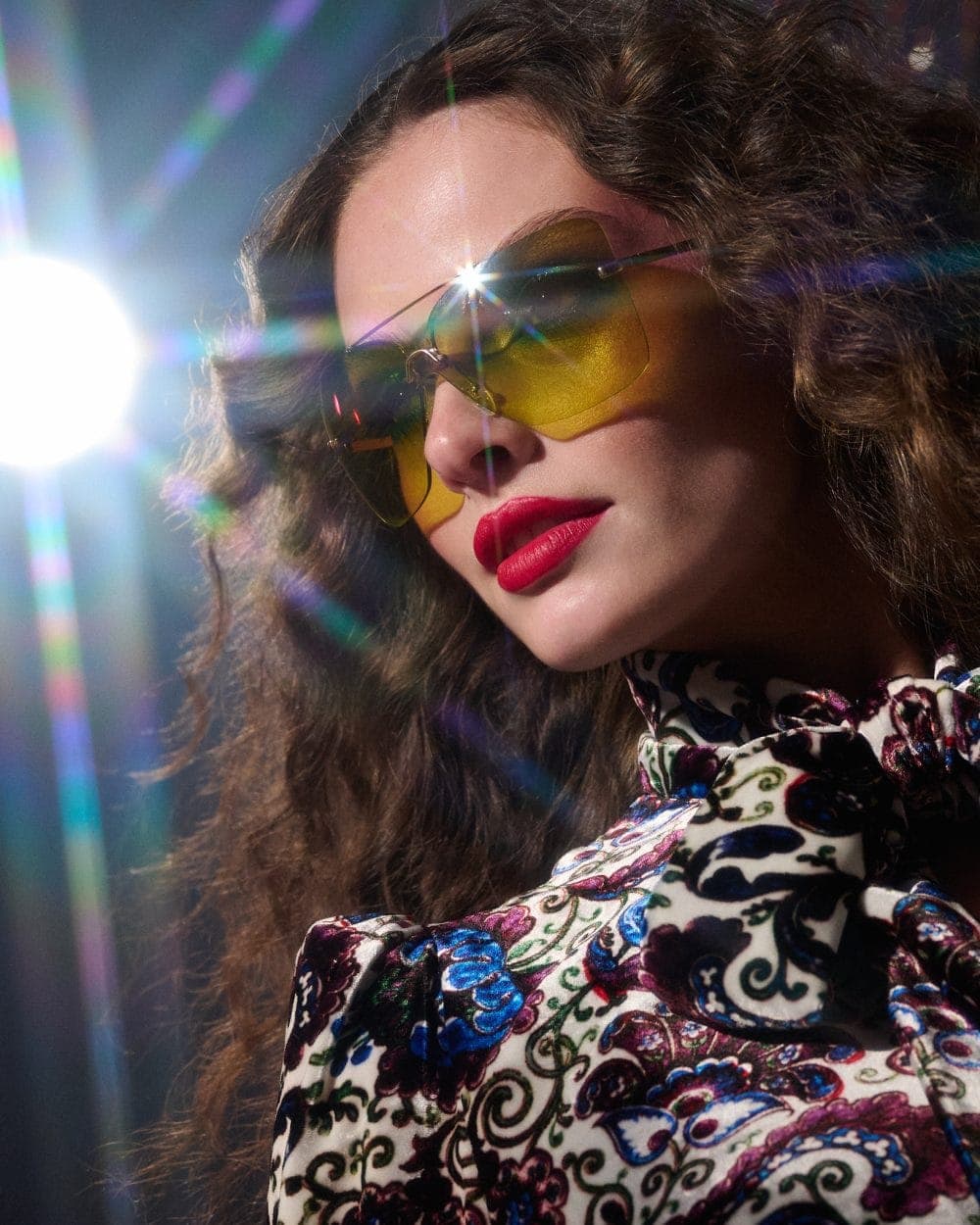 Sallyanne Clarke for ELLE Croatia in Disco Dreamer, a super fun editorial story for party season by fashion photographer John Sansom