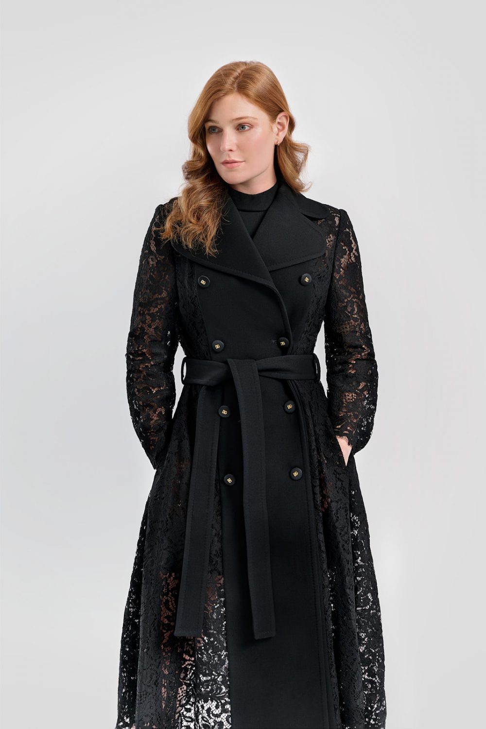 Dolce & Gananna Jacket worn by red head woman