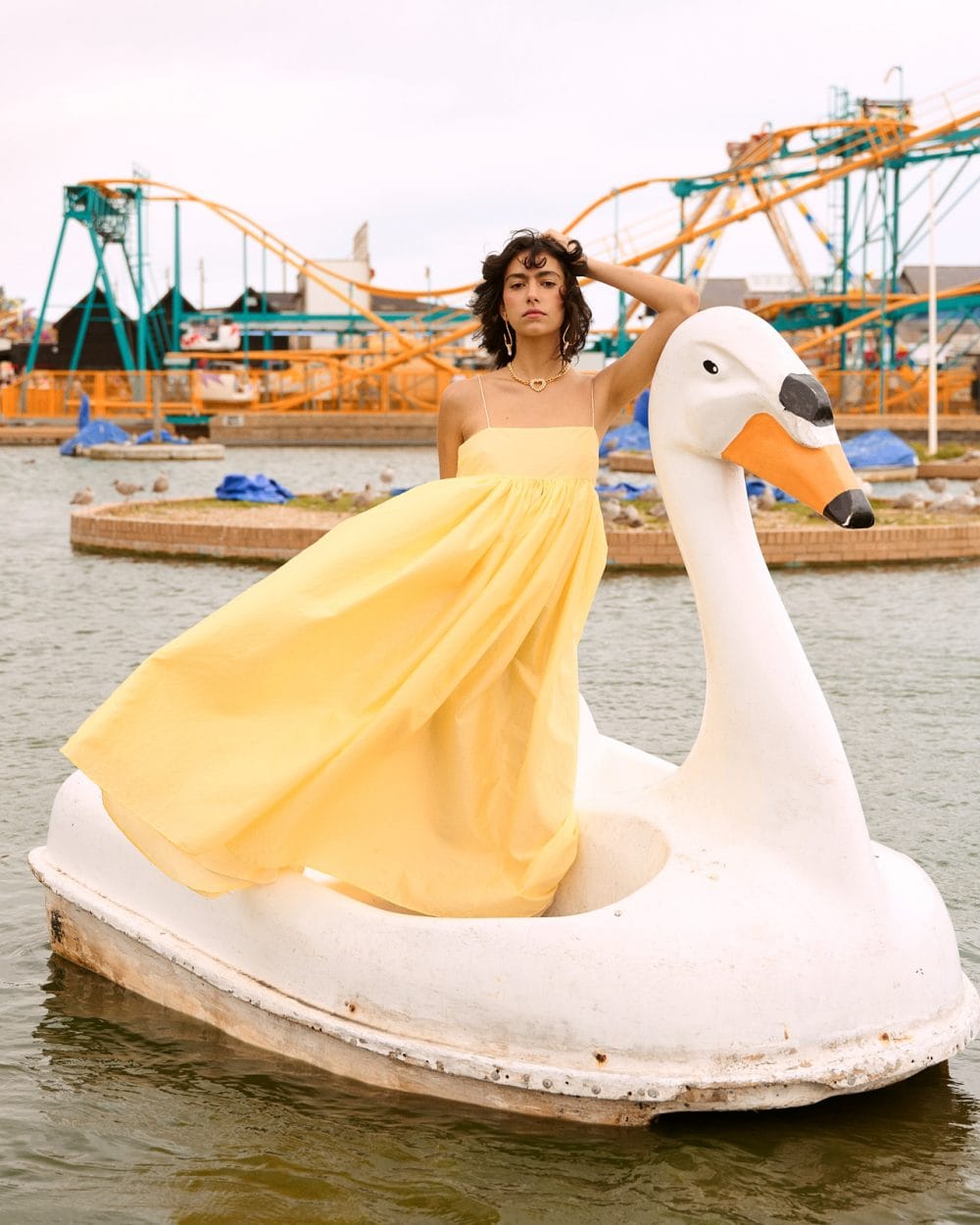 John Sansom fashion photographer london elle magazine swan lake