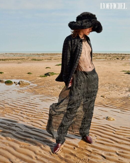 John Sansom Fashion Photography for L'Officiel Ukraine with Anna Nevala