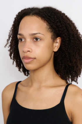 Fashion model polaroids studio example